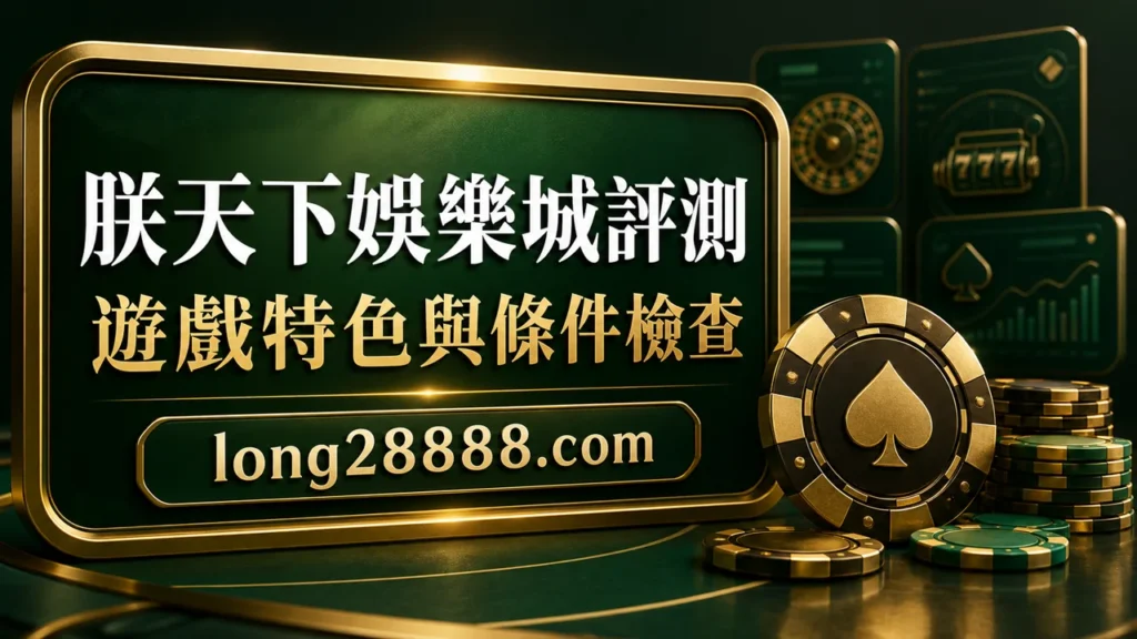 朕天下娛樂城評測,遊戲特色與條件檢查封面