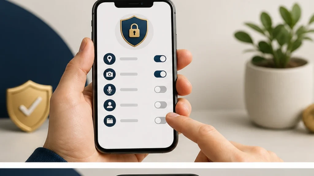 「app permission privacy check」文章資訊圖